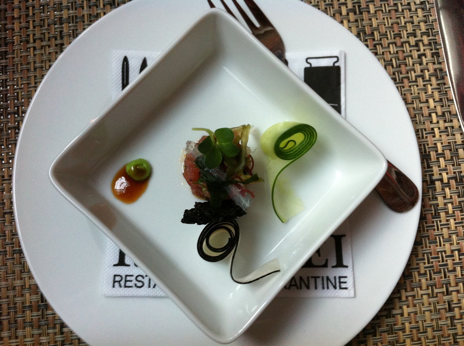 rusterei amuse buche tartar