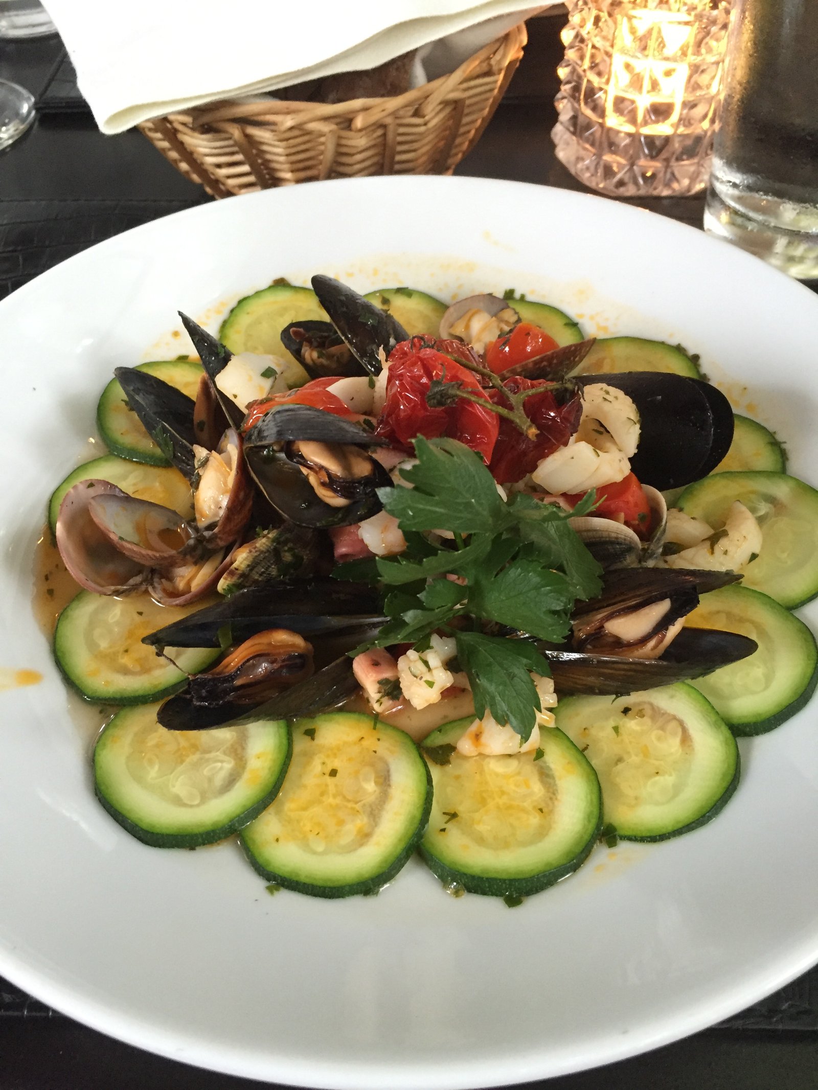 marcellino pane vino zucchini miesmuscheln