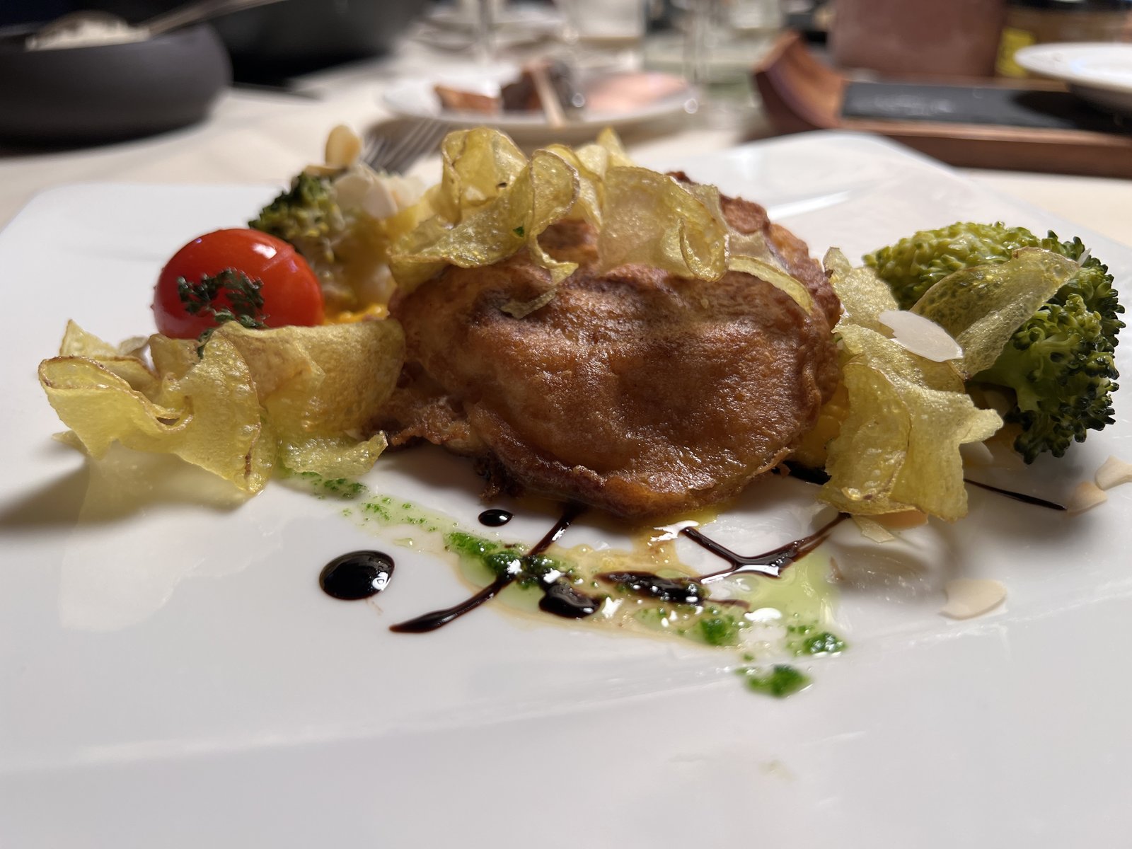 restaurant roessli illnau 3 filetts kalbschnitzel risotto