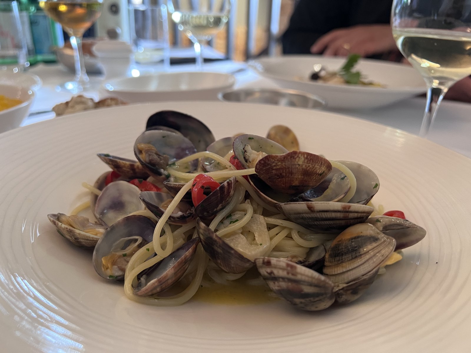 lazagra spaghetti vongole
